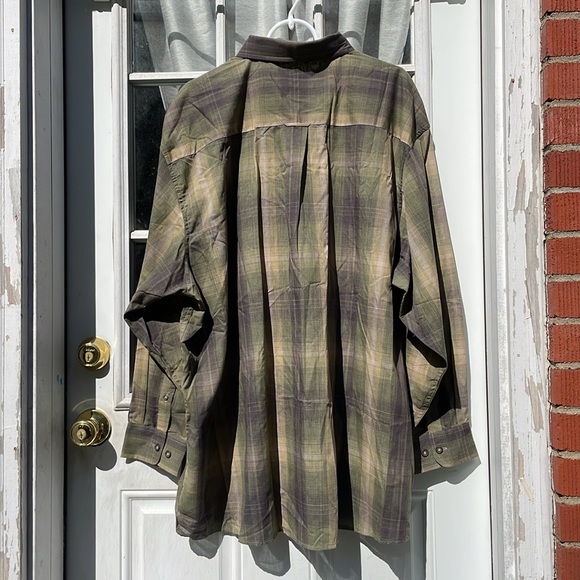 Knights Sports Wear Long Sleeve Button Up Front Pocket Shirt ~ Men’s 3X - Picture 6 of 7